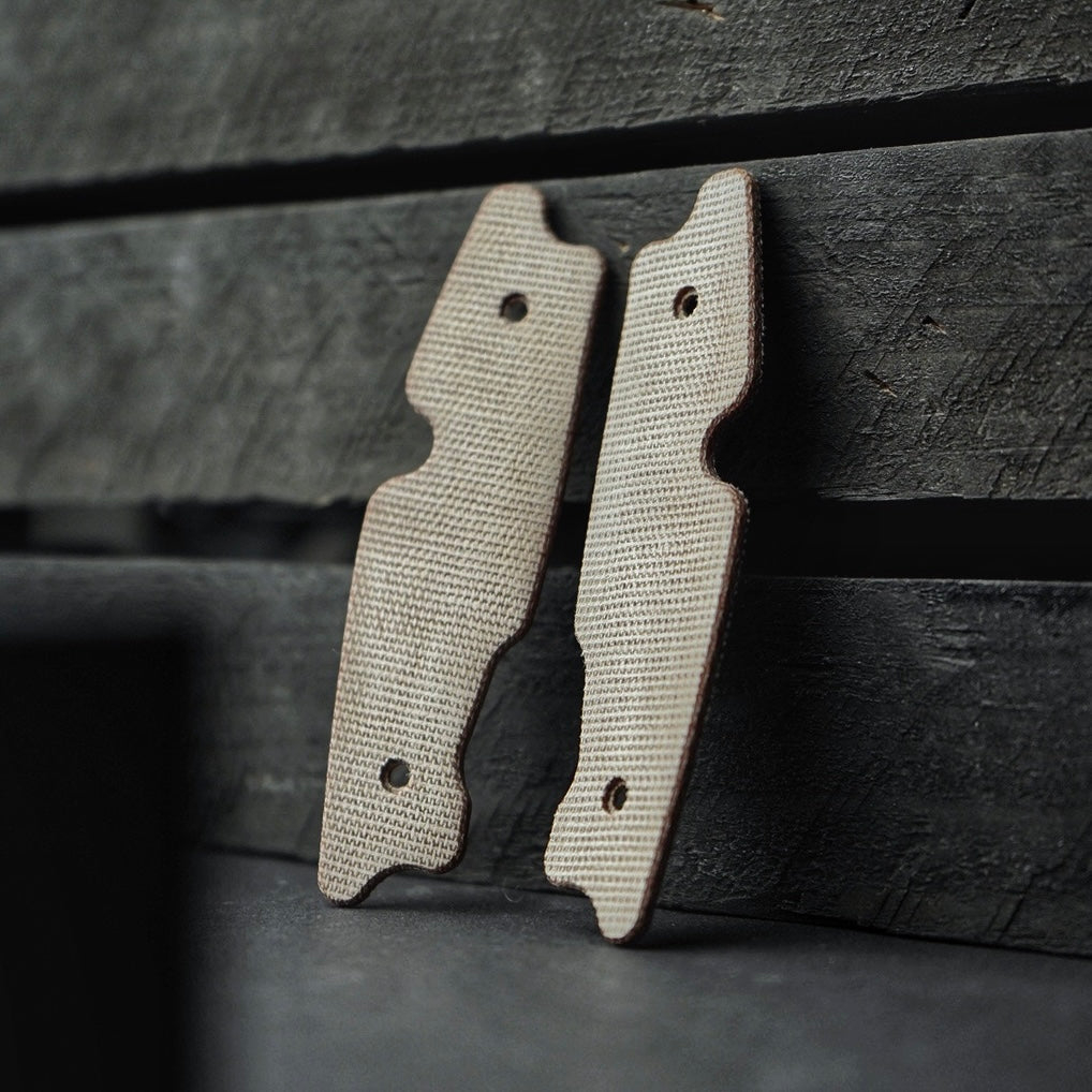 Inlay Set | Canvas Micarta Brown | fits the Multiverse