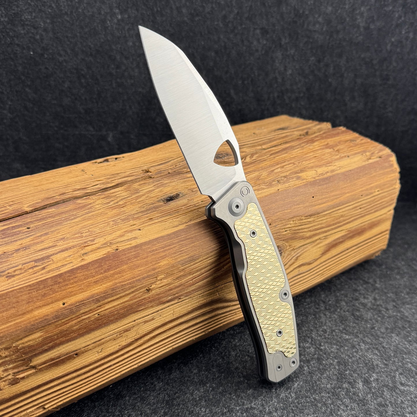 Inlay set | Brass "Gravity Wave" (Special Edition - Straight Line Engine) | fits the Multiverse