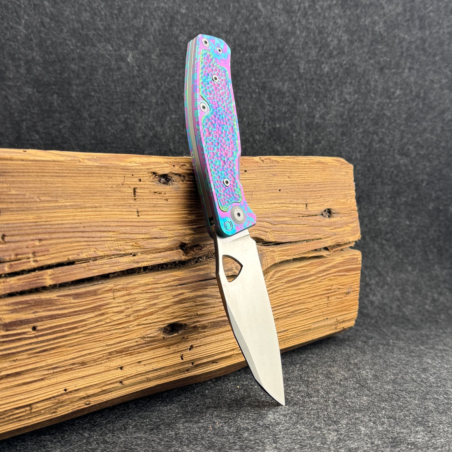 Multiverse | Stonewash & Titan "Toxic Purple" Anodization (with Ball Pattern) Special Edition