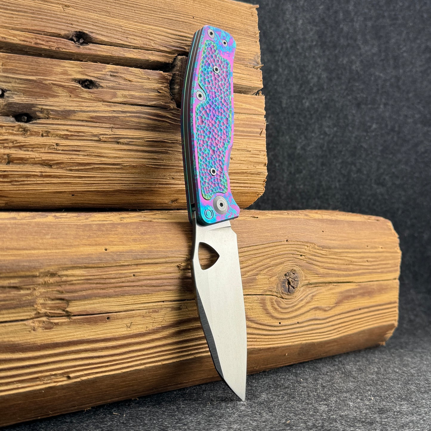 Multiverse | Stonewash & Titan "Toxic Purple" Anodization (with Ball Pattern) Special Edition