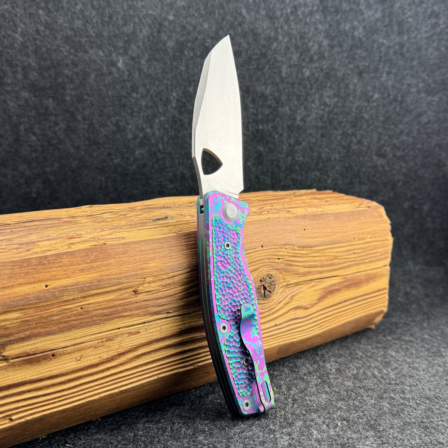 Multiverse | Stonewash & Titan "Toxic Purple" Anodization (with Ball Pattern) Special Edition