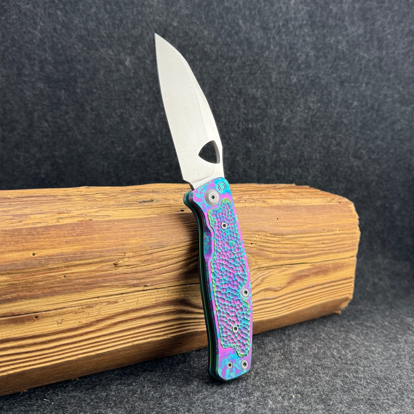 Multiverse | Stonewash & Titan "Toxic Purple" Anodization (with Ball Pattern) Special Edition
