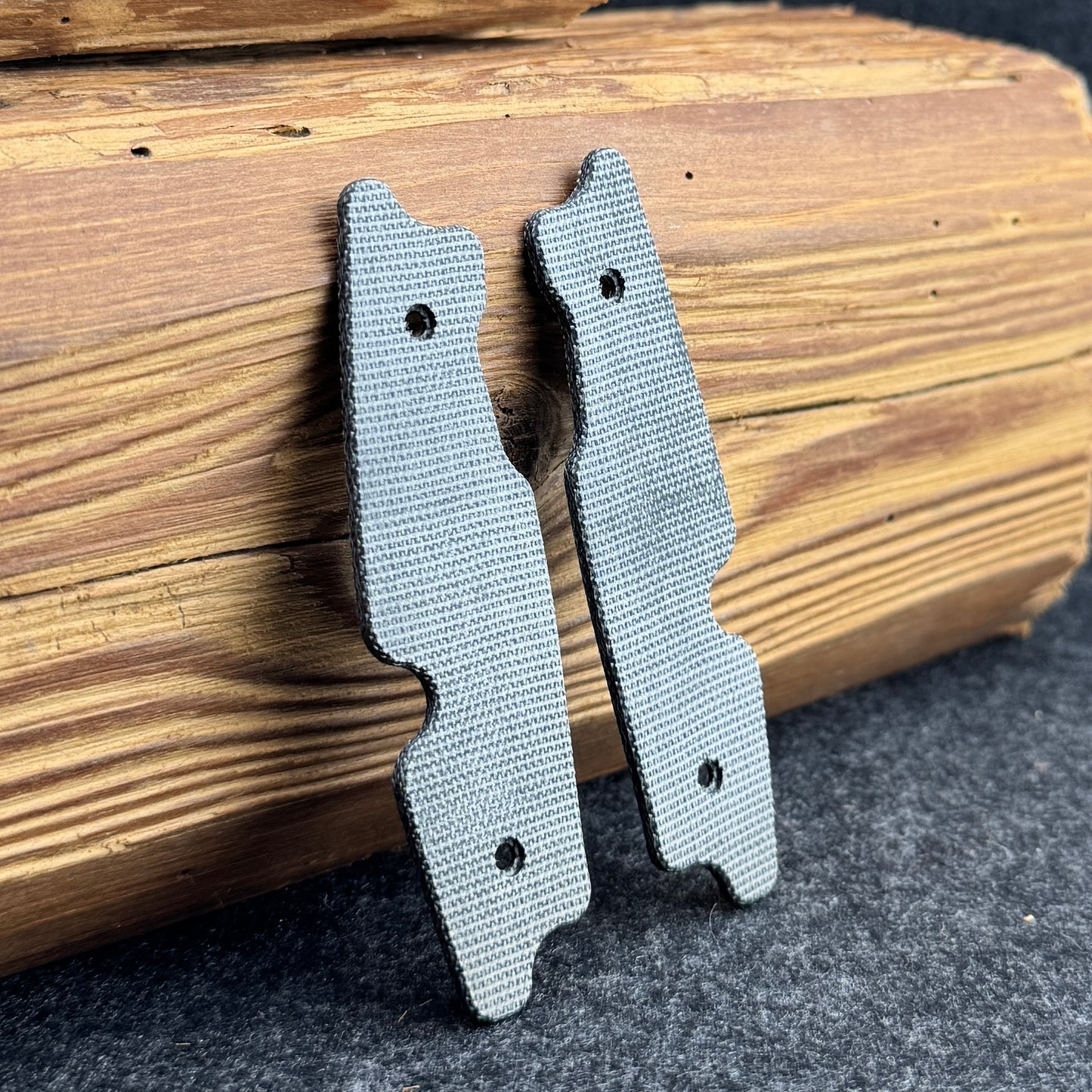 Inlay Set | Canvas Micarta Black | fits the Multiverse