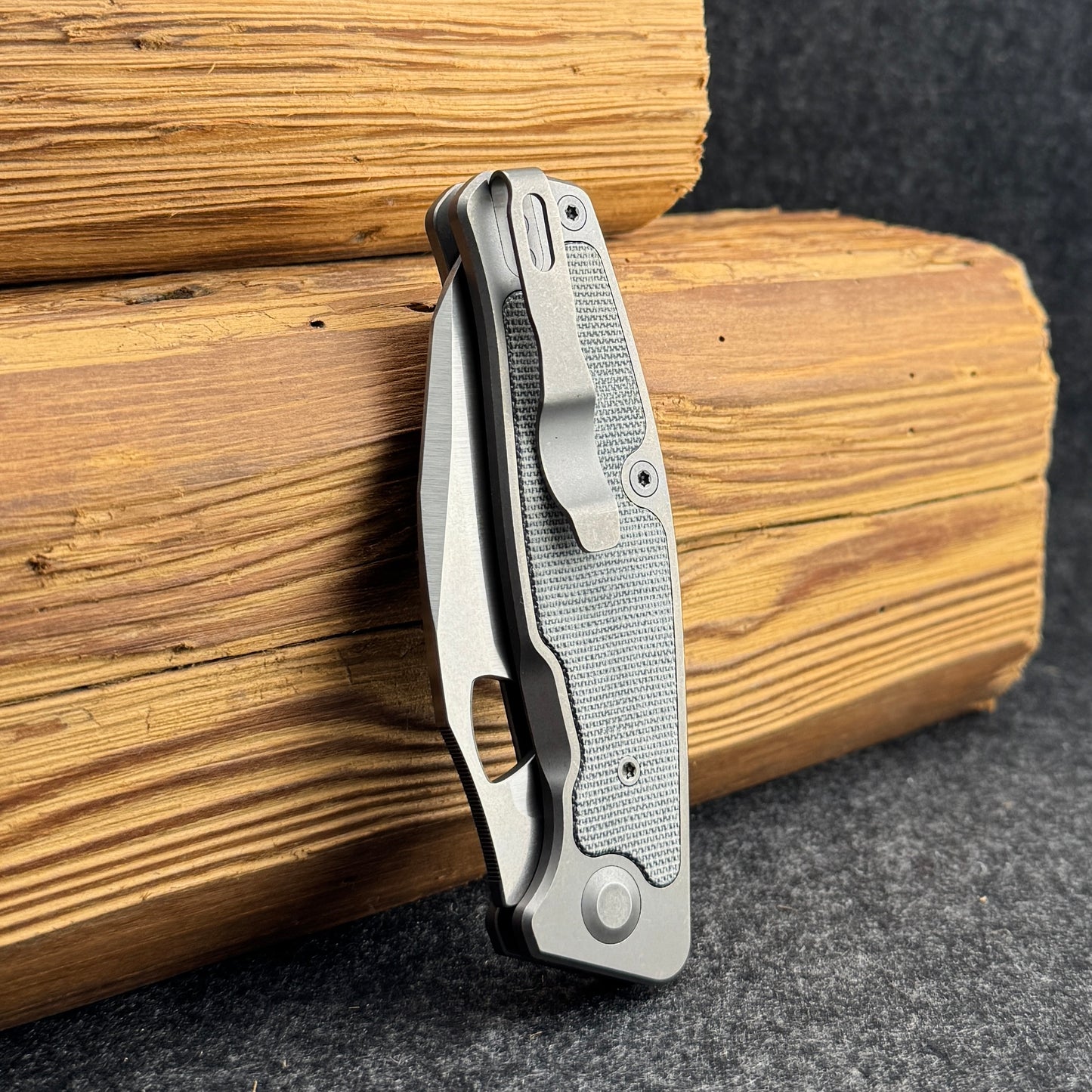Inlay Set | Canvas Micarta Black | fits the Multiverse