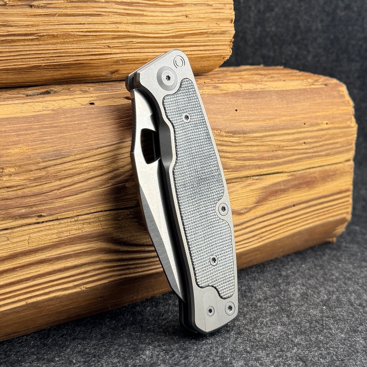 Inlay Set | Canvas Micarta Black | fits the Multiverse